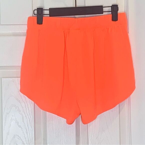 Gymshark Running Shorts Orange Size Small High Rise - Picture 3 of 8